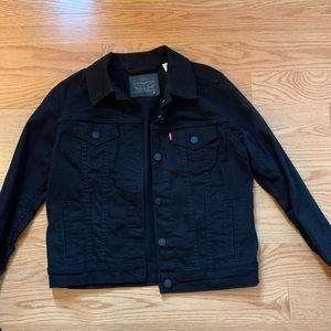 LEVI BLACK JEAN JACKET